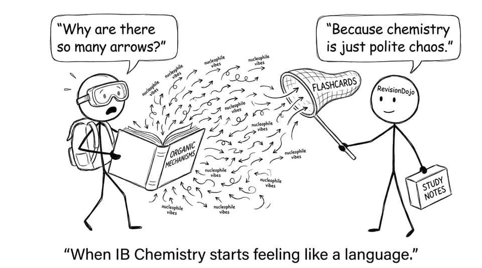 When IB Chemistry starts feeling like a language.