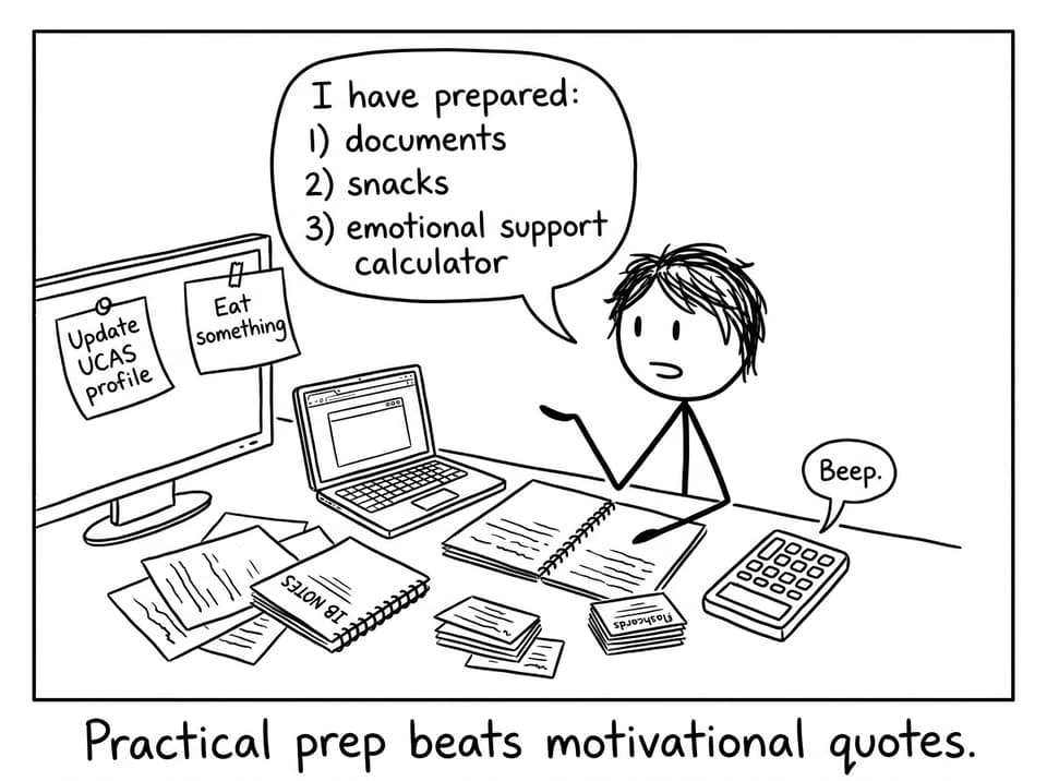 Desk prep beats vibes
