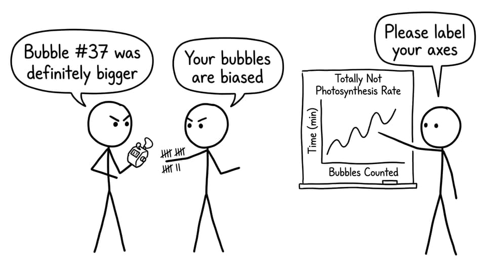 Bubble counting debate