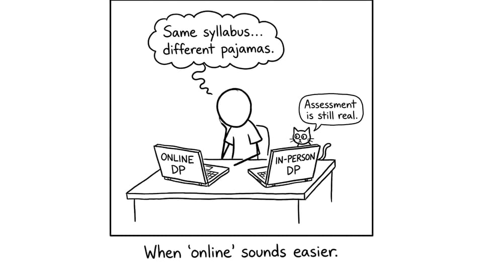 Same syllabus, different pajamas