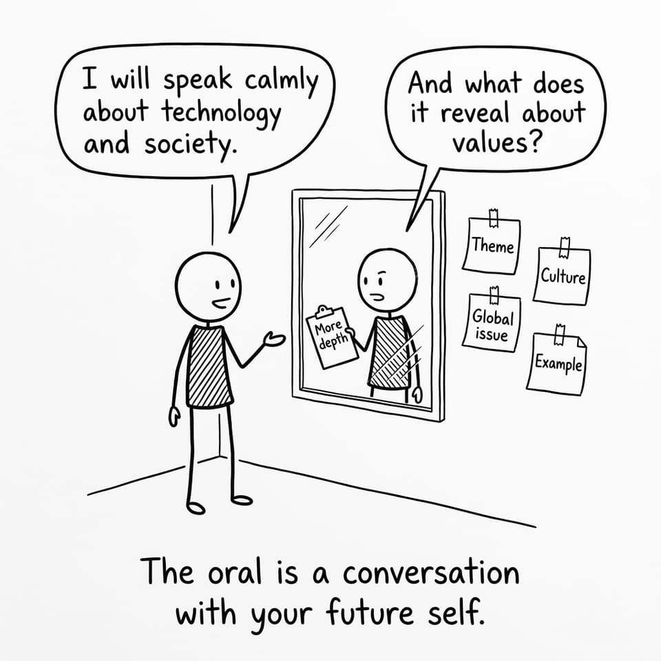 Oral practice mirror joke