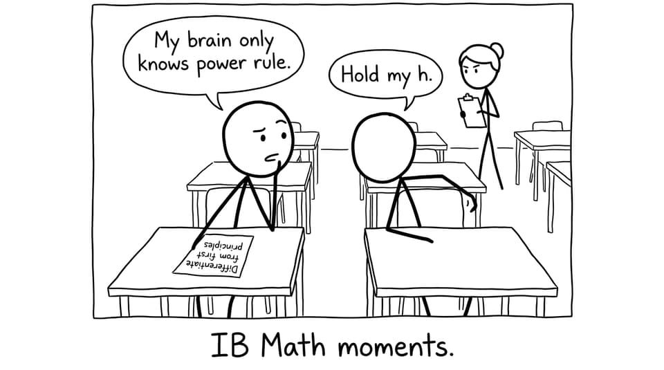 Exam hall joke about first principles