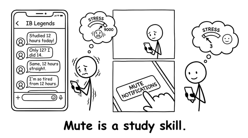 Group chat bragging, student mutes and stress drops