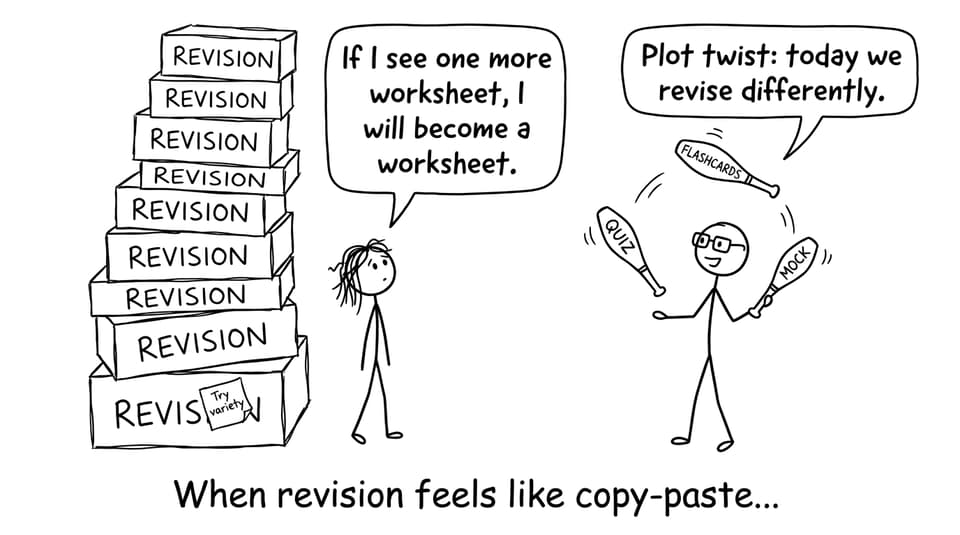 When revision feels like copy-paste...