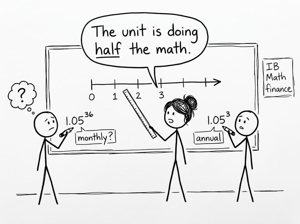 The unit is doing half the math