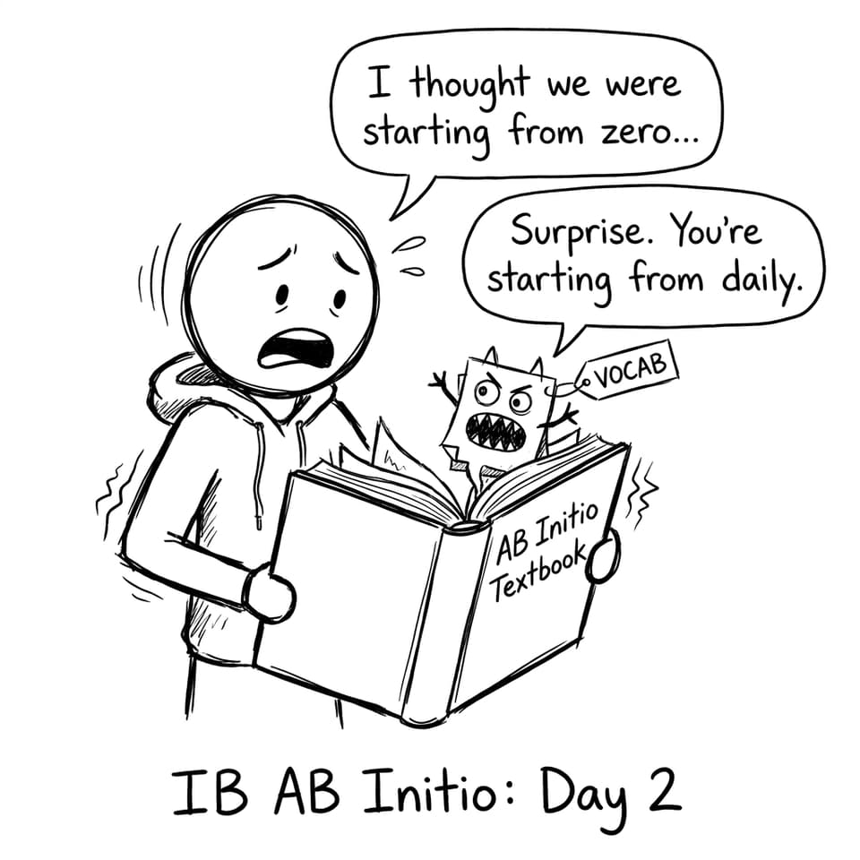 AB Initio textbook horror comedy