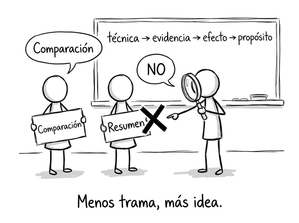 Resumen vs comparación