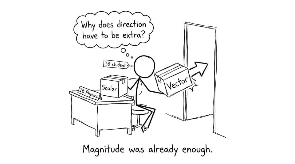 Scalar vs Vector doorway joke