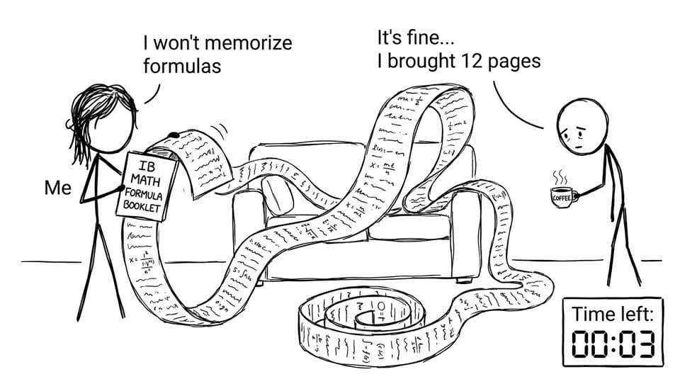 Student vs formula booklet