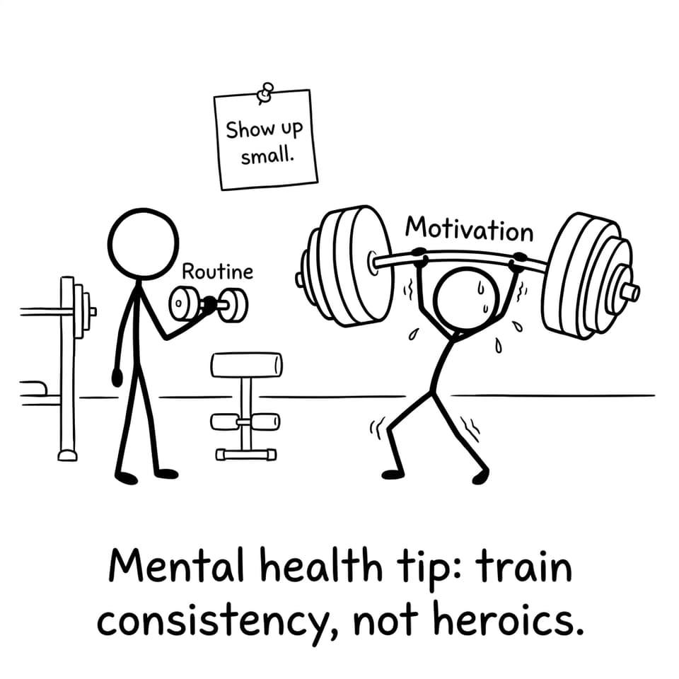Routine vs motivation
