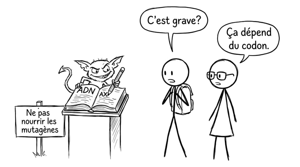 Mutation gremlin et livre ADN