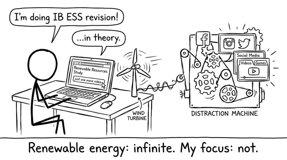 Renewable energy vs focus comic