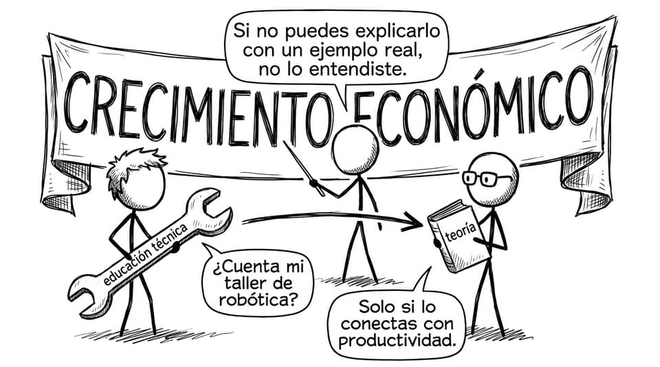 Estudiantes conectando teoría y habilidades técnicas