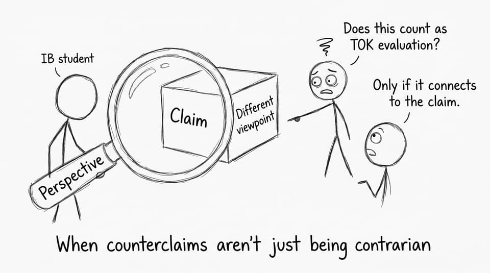 TOK counterclaims aren’t contrarian