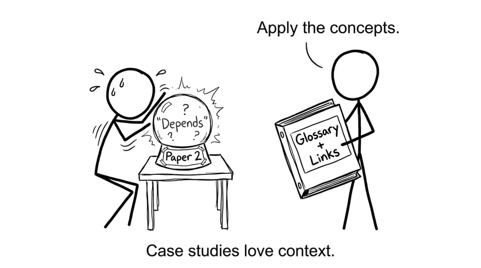 Paper 2 crystal ball humor comic