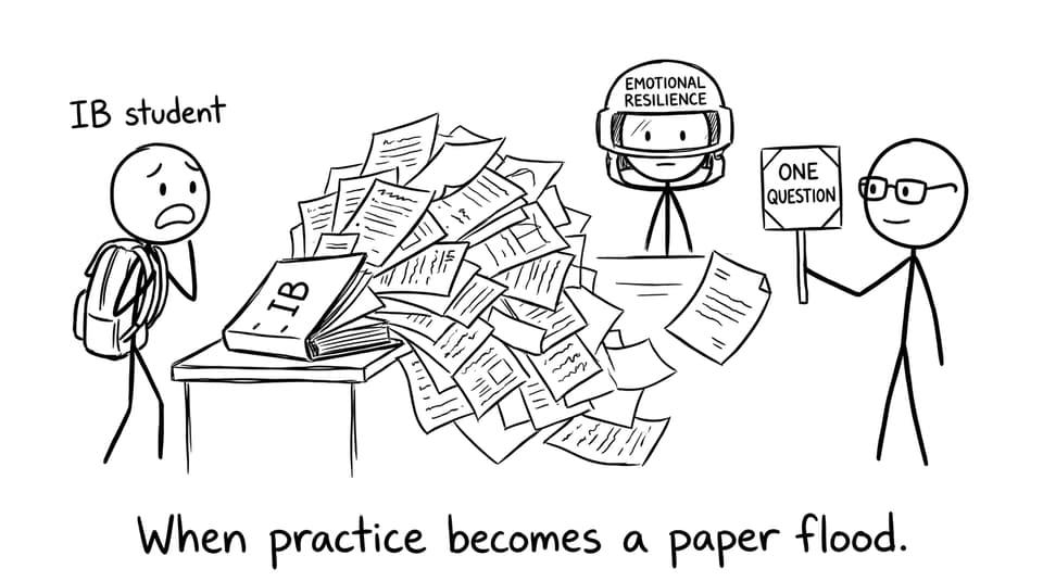 When practice becomes a paper flood.