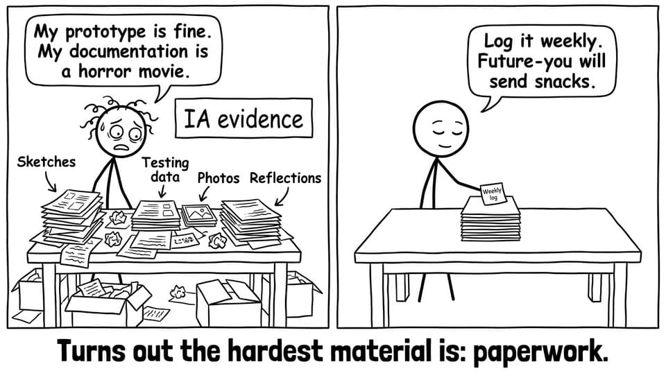 A funny comic about DT documentation chaos