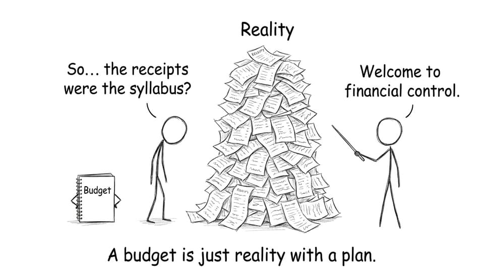 A budget is just reality with a plan