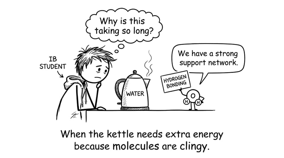 When molecules are clingy
