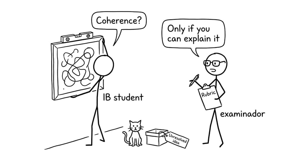 Student vs rubric comic