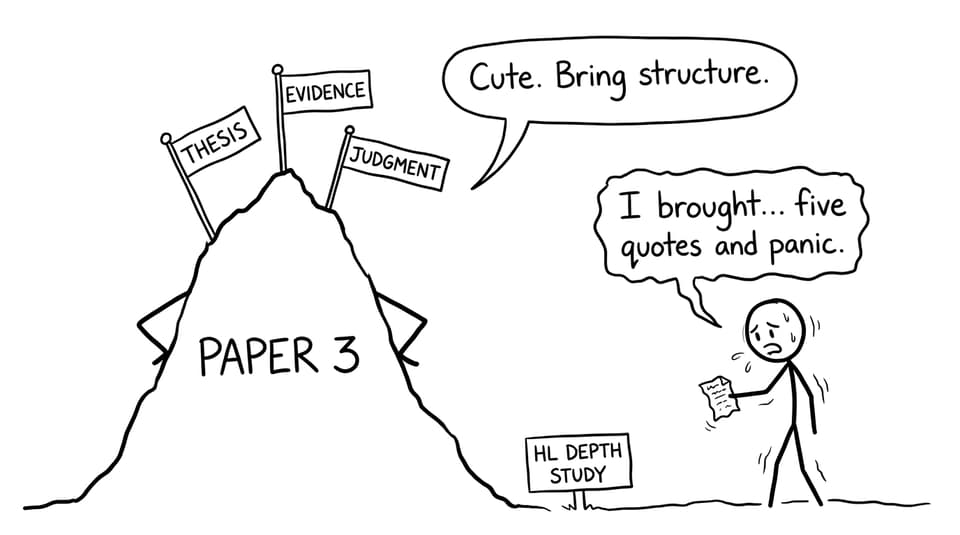 Paper 3 as a mountain