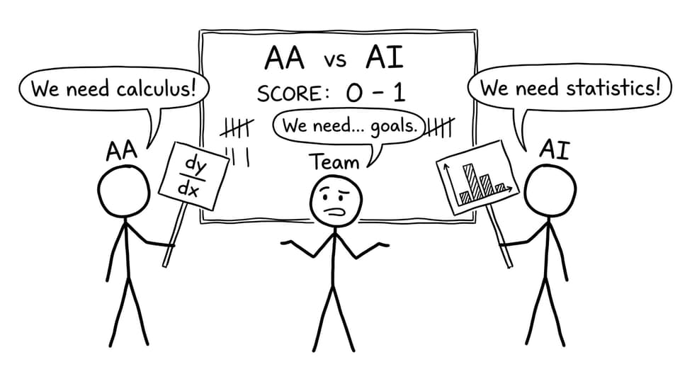 AA vs AI: the eternal debate