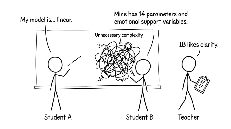 IB likes clarity