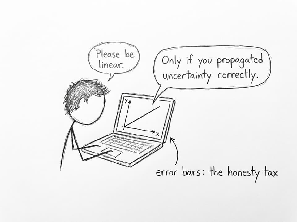 Error bars honesty tax