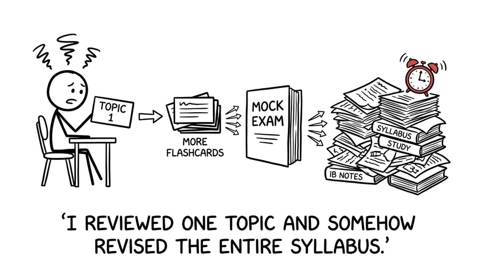 An IB student triggers a study chain reaction