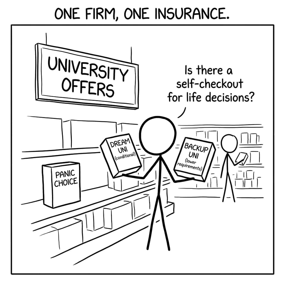 University offers as shopping choices