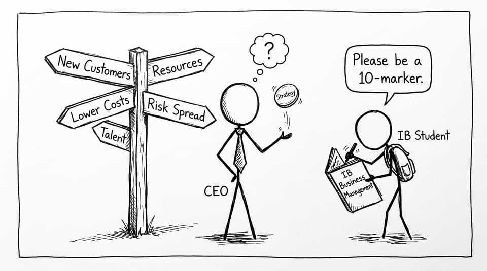 Crossroads signpost joke