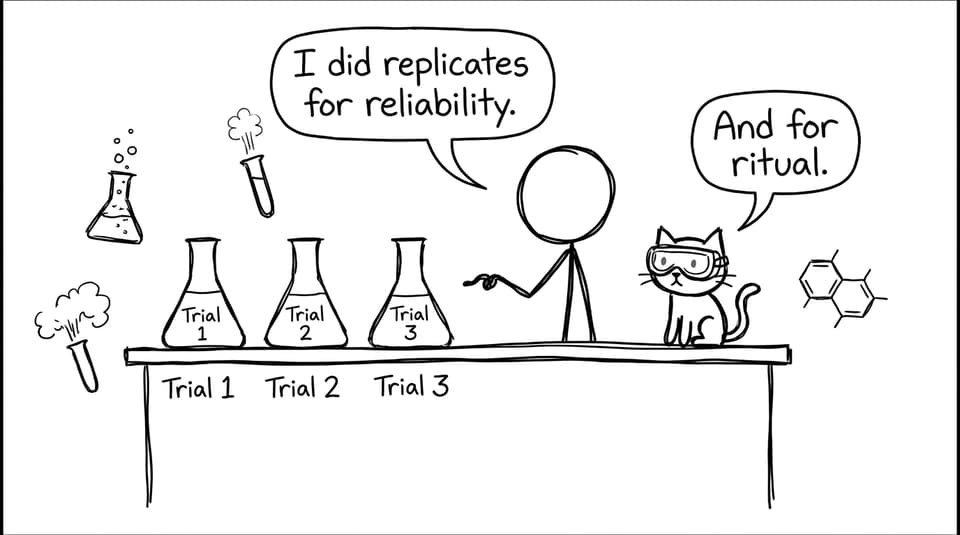 Trials for reliability (and for ritual)