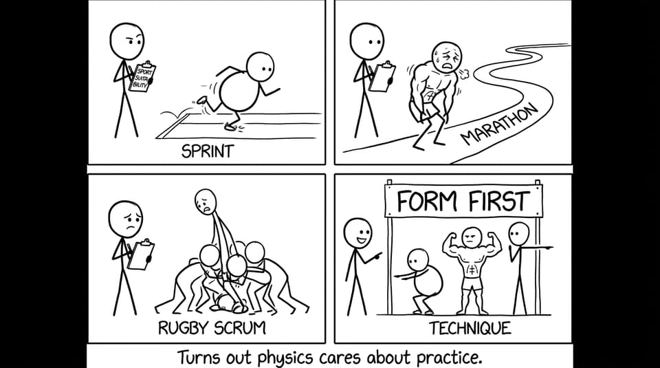 Everybody ends up at the “Technique” station