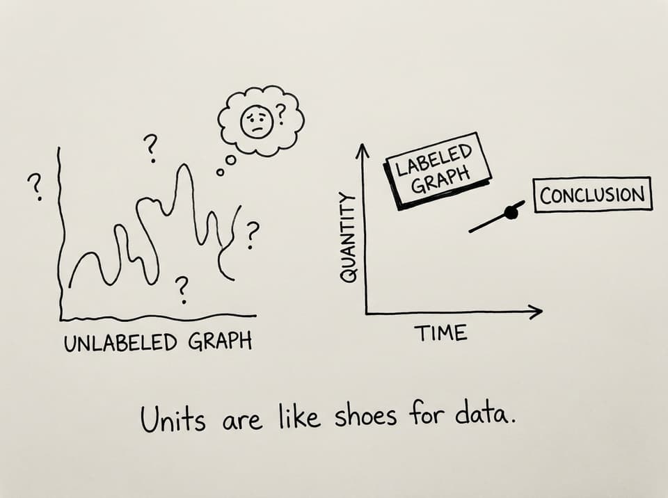 Unlabeled graph wandering around lost