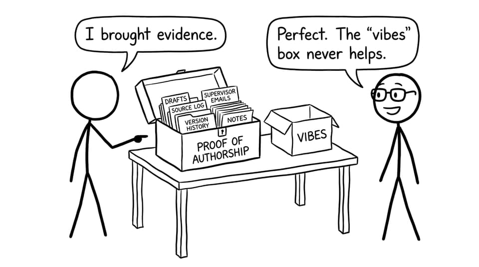Toolbox of proof vs vibes
