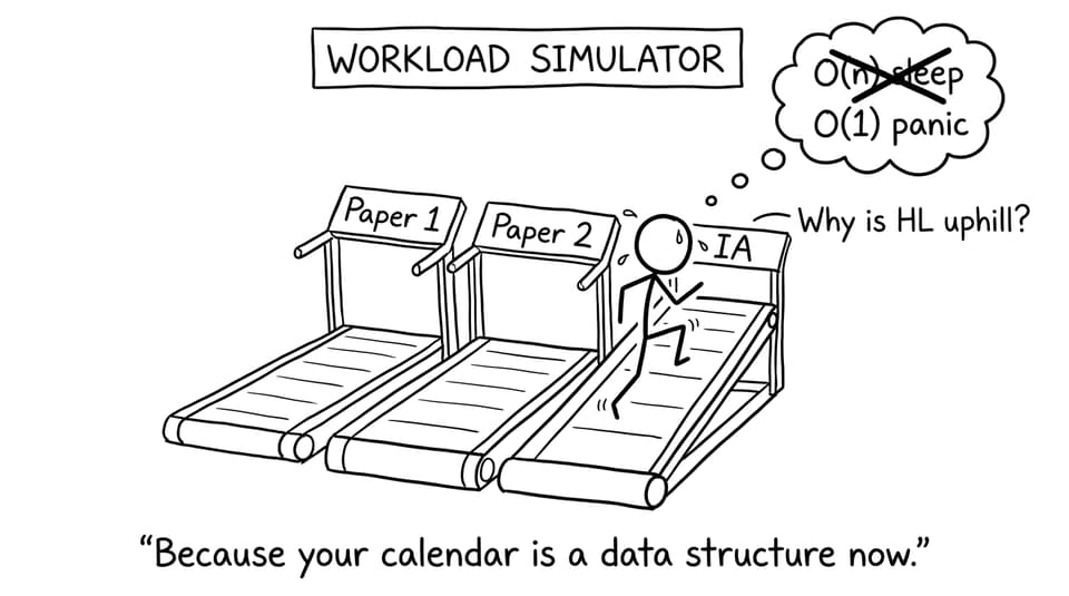 Workload simulator treadmill