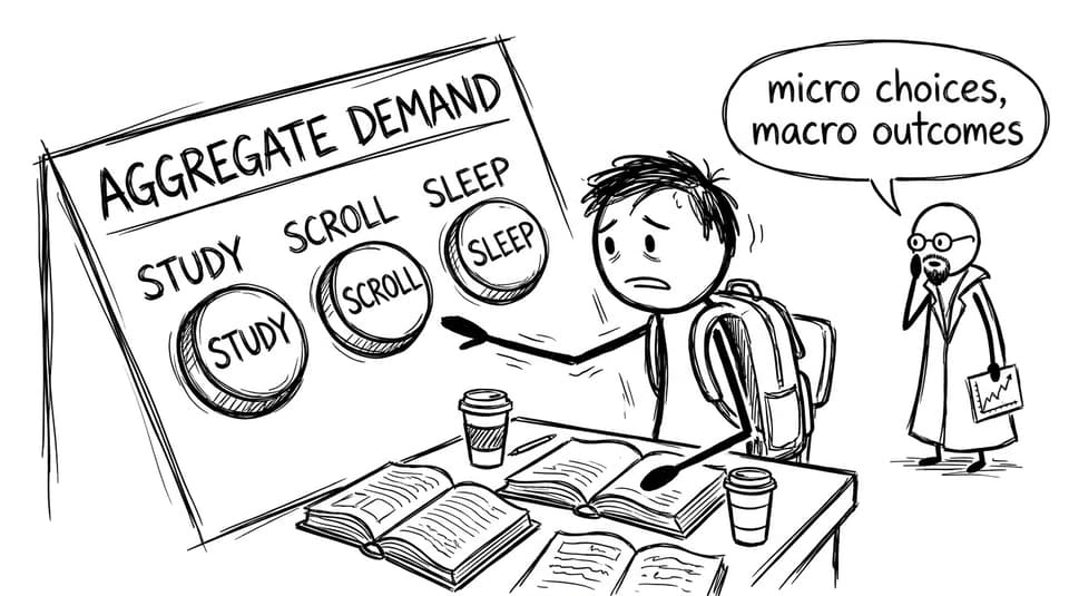 IB student control panel for aggregate demand