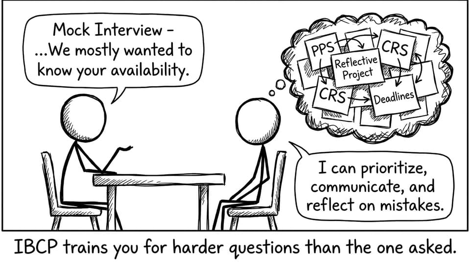 Mock interview: trained for harder questions