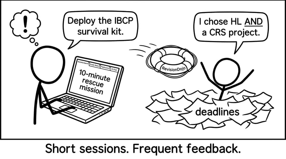 IBCP survival kit comic