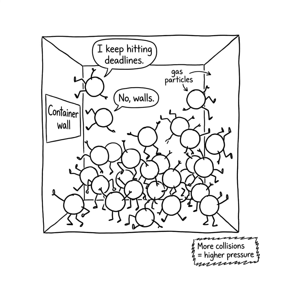 Elevator collisions comic