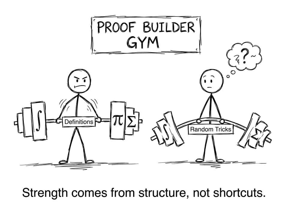 Proof Builder gym comic