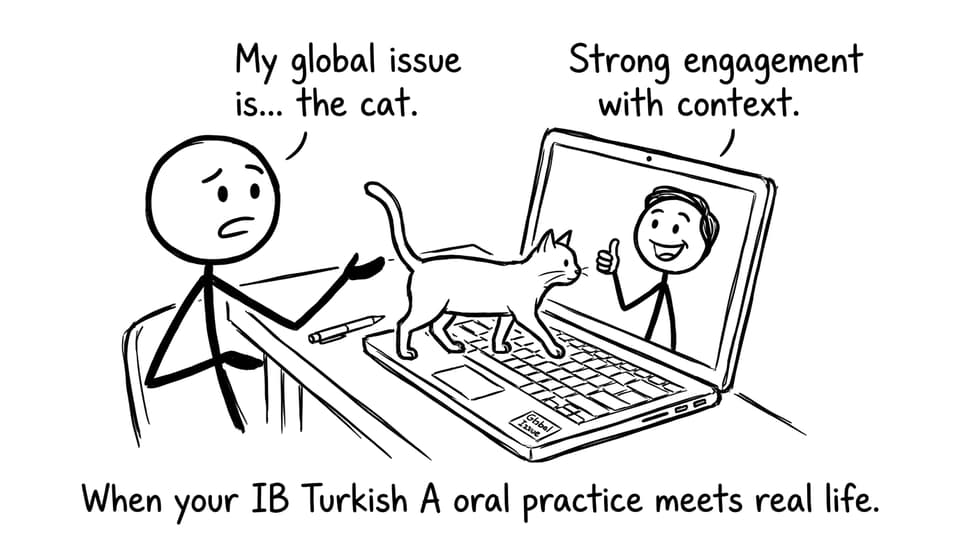 Comic about the Individual Oral practice going wrong