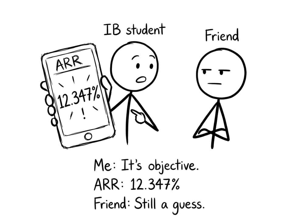ARR calculator joke comic