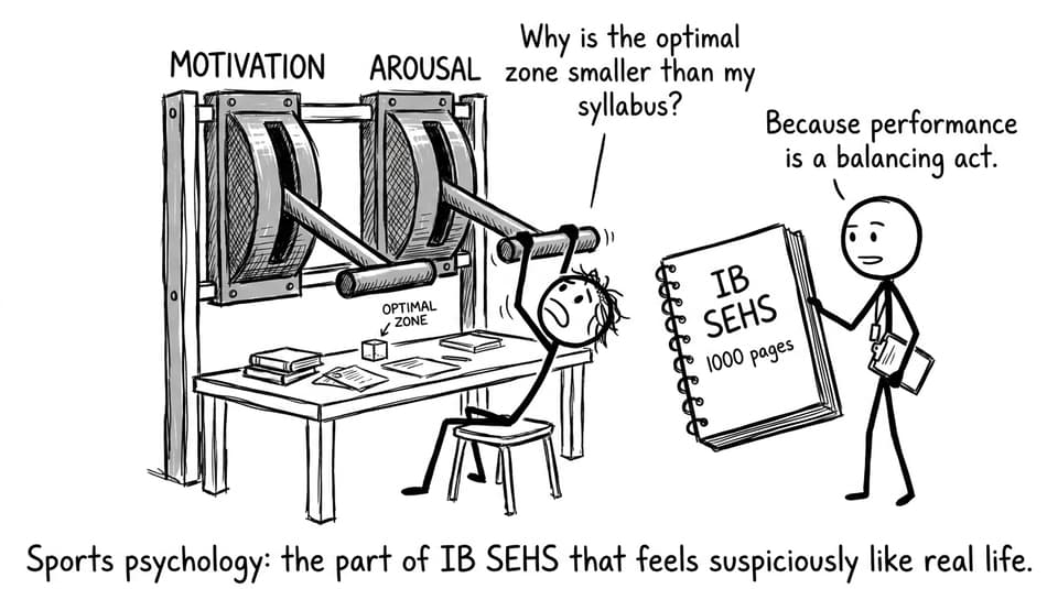 Motivation and arousal balancing act