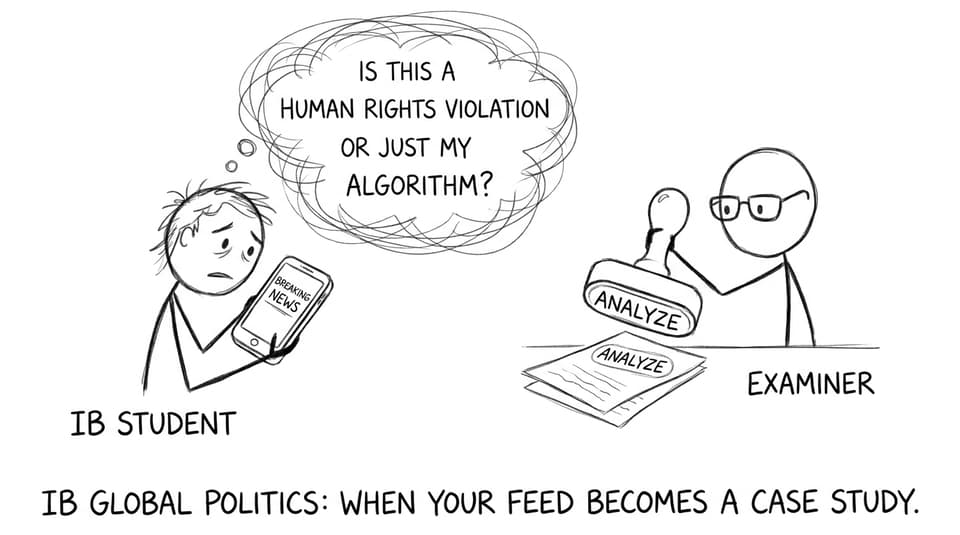 IB student feed becomes a case study