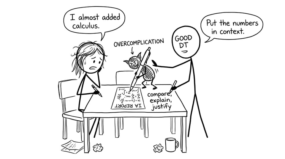 Overcomplication tries to add calculus