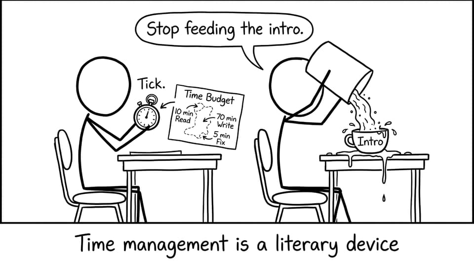 Time management comic