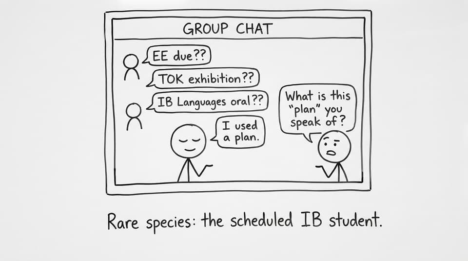 Group chat chaos vs the rare “plan”