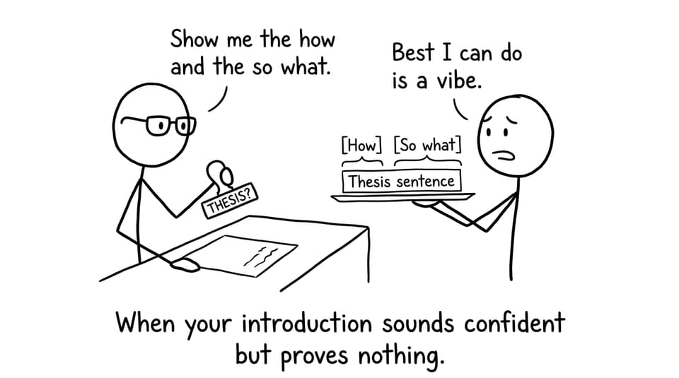 An examiner demands the “how” and the “so what”