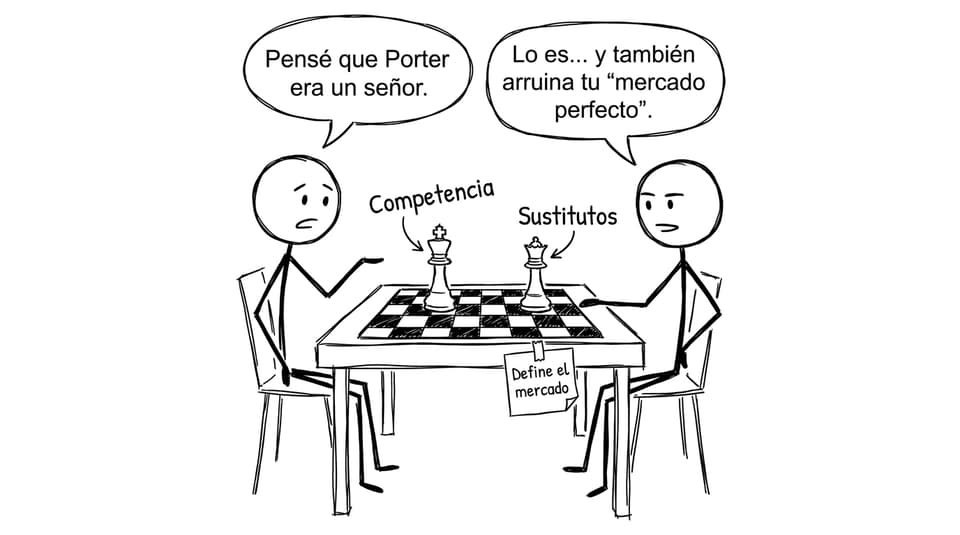 Viñeta: Porter ajedrez